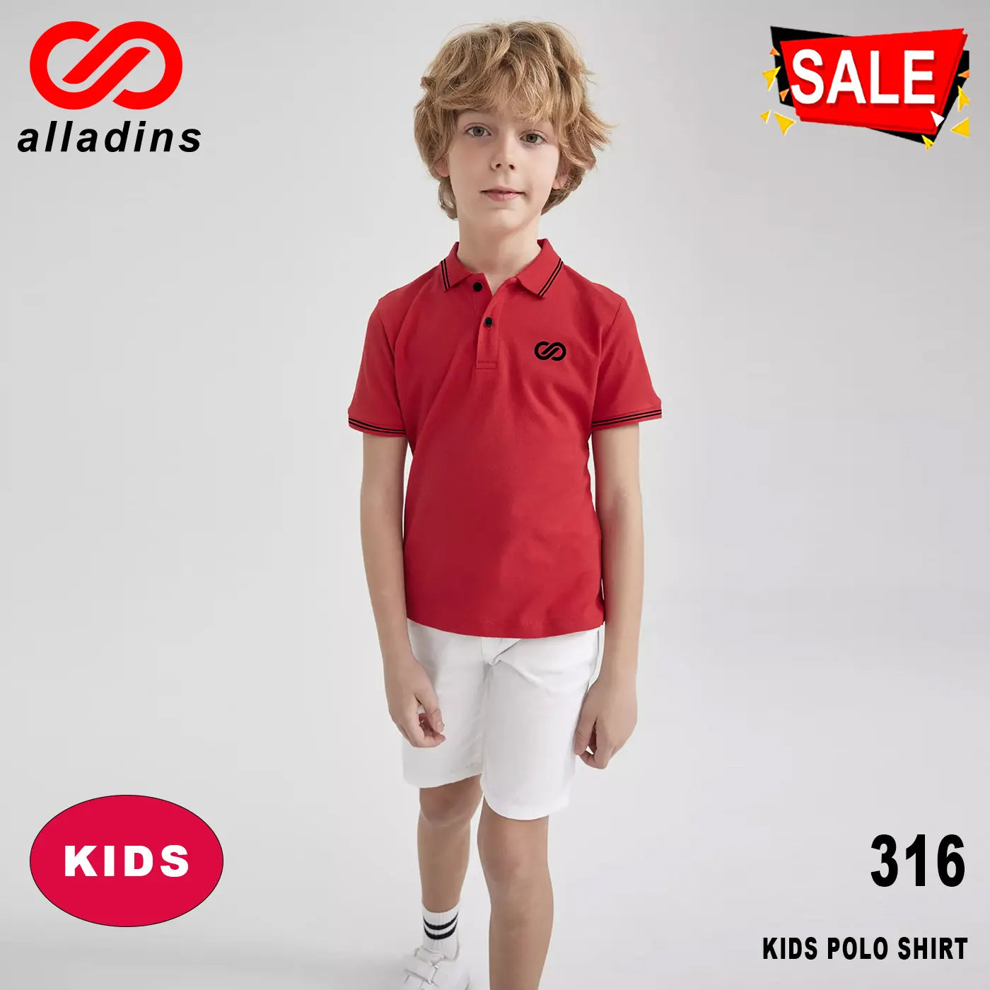 316 Kids Summer Polo-Shirt