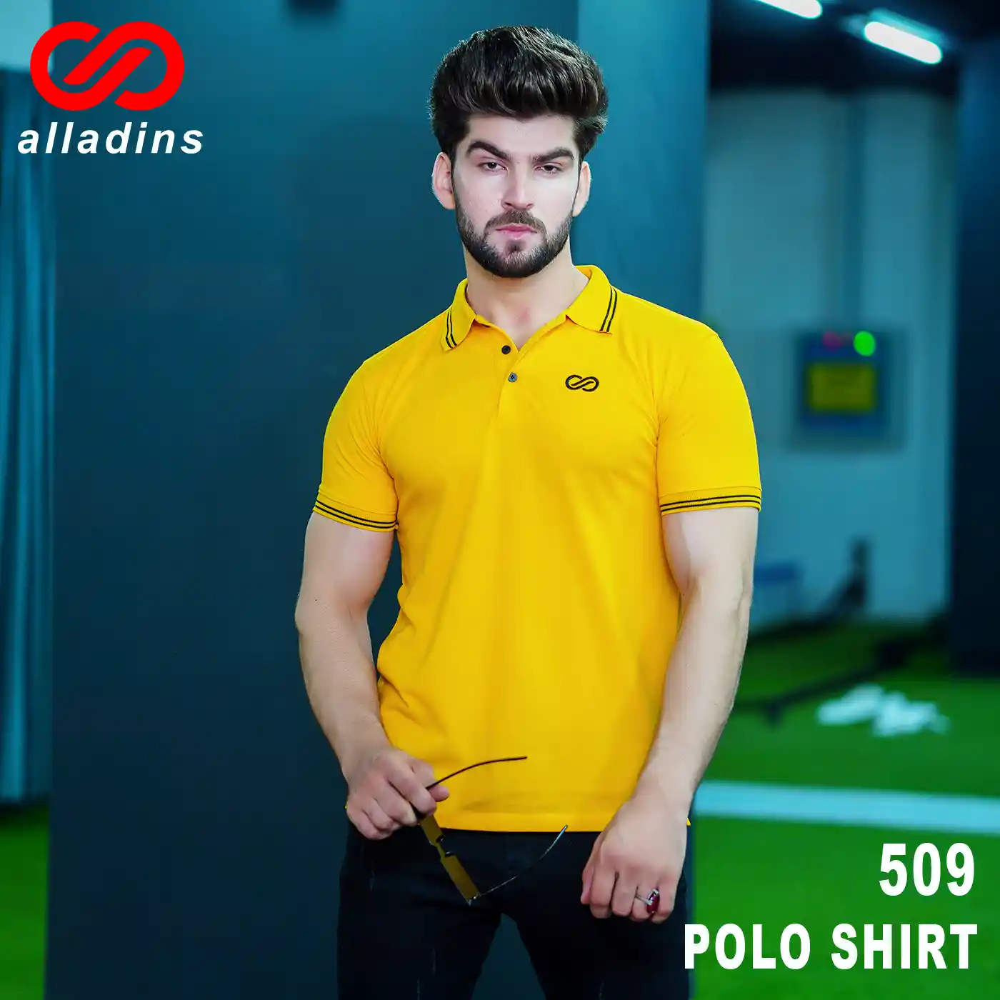 509 Polo Yellow Tipping 