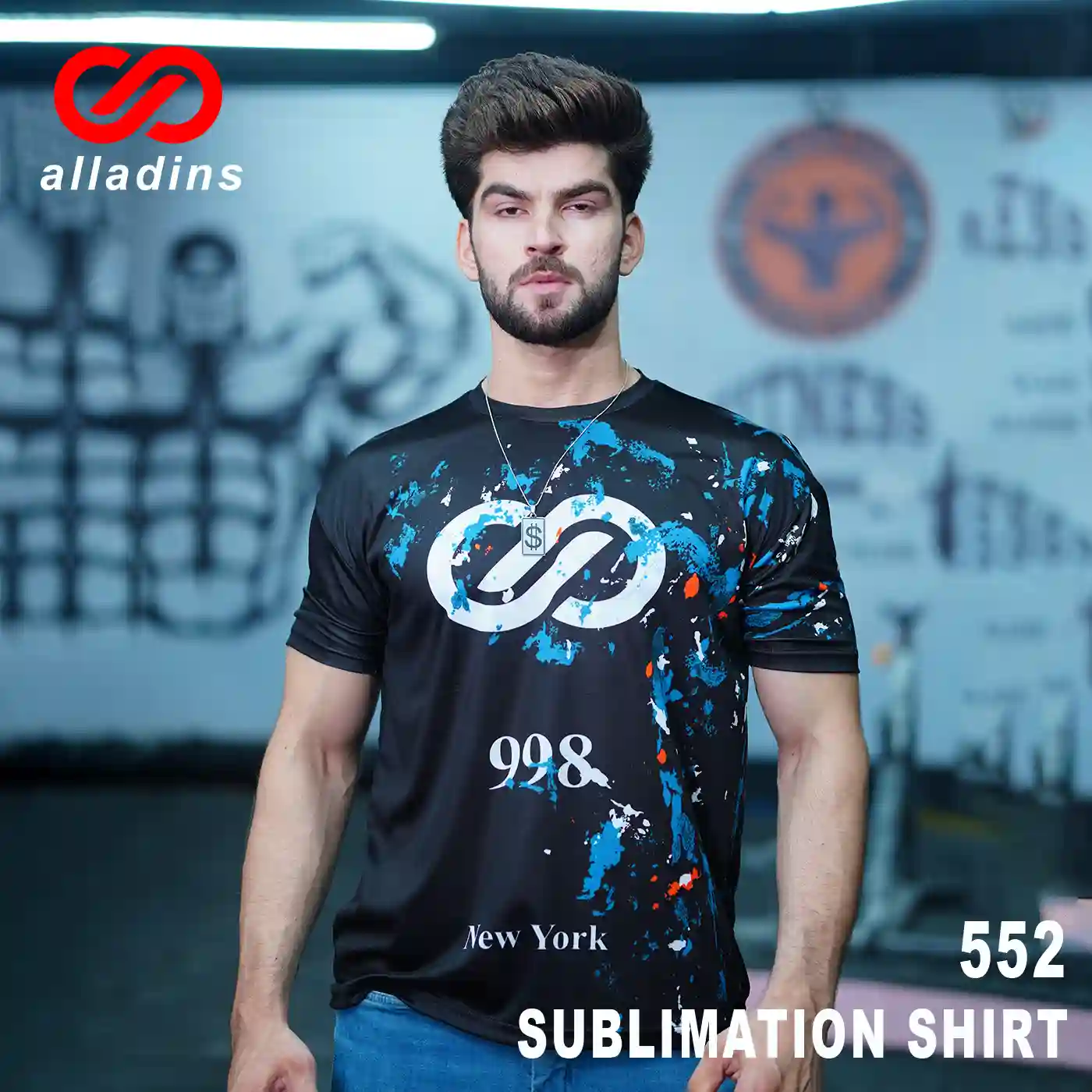 552 T Shirt Sublimation Printed 
